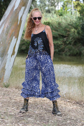 Blue Leopard Print PantalOOnies